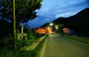 San Biagio Saracinisco di notte